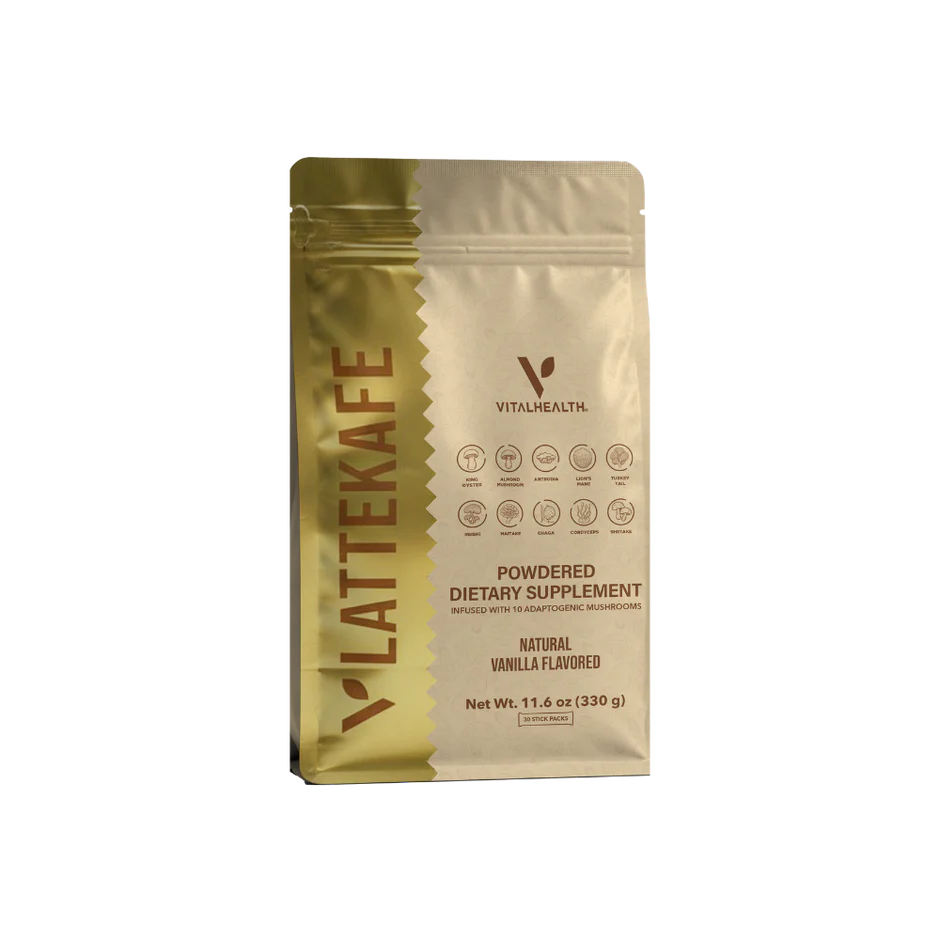 Lattekaffe café funcional con diez hongos medicinales MCT Vital Health Global España