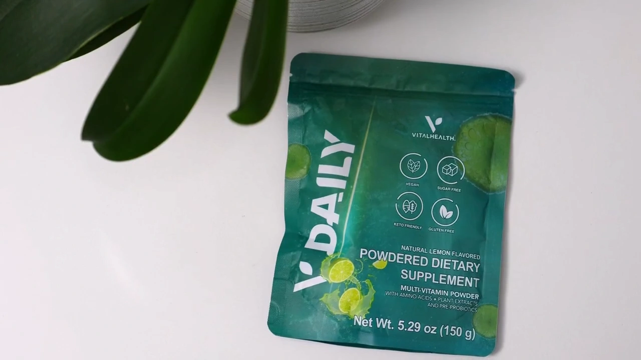 V-Daily multivitamínico con hongos medicinales adaptógenos